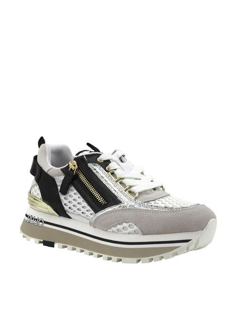 LIU JO MAXI WONDER 72 High sneakers white/black - Women’s shoes