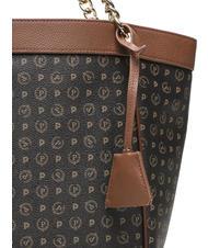 POLLINI HERITAGE Shoulder bag, transformable black brown - Women’s Bags - 3