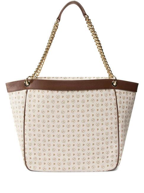 HERITAGE Shoulder bag, transformable ivory / brown - Women’s Bags