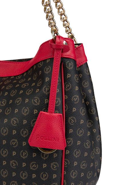 HERITAGE Shoulder bag, transformable black lacquer - Women’s Bags