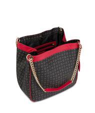 POLLINI HERITAGE Shoulder bag, transformable black lacquer - Women’s Bags - 5