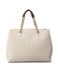 POLLINI HERITAGE  Bag with shoulder strap ivory / brown - Women’s Bags - 3