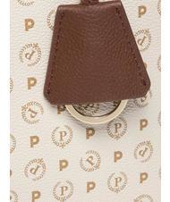 POLLINI HERITAGE  Bag with shoulder strap ivory / brown - Women’s Bags - 4