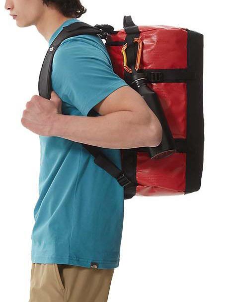 BASE CAMP XS Travel Bag / Backpack tnf red-tnf bla - Duffle bags