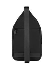 PIQUADRO P16 One-shoulder backpack bag black chevron - Laptop backpacks - 3