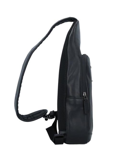 URBAN Leather one-shoulder bag black - Laptop backpacks