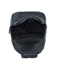 PIQUADRO URBAN Leather one-shoulder bag black - Laptop backpacks - 5