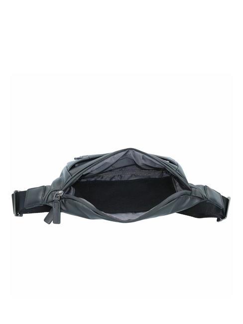URBAN Leather belt bag black - Hip pouches
