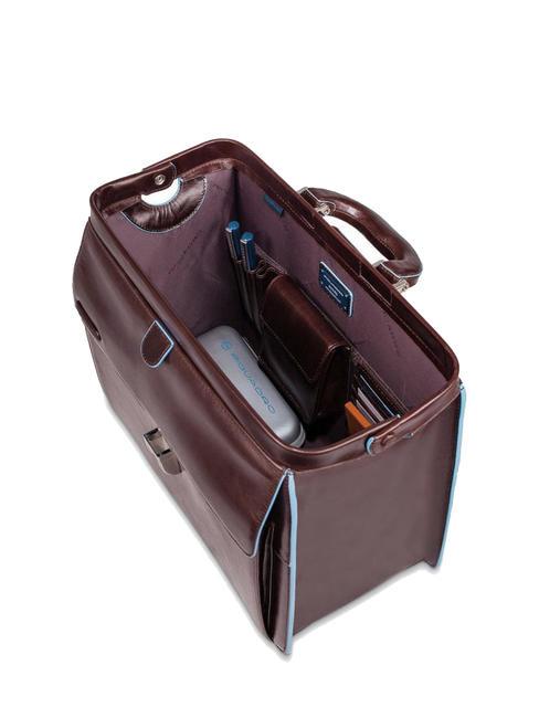 BLUE SQUARE  Leather Doctor Bag mahogany - Work Briefcases
