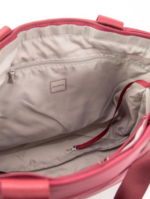 MOVE 4.0 Shopping bag with shoulder strap GARNET RED - Women’s Bags