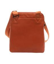 PIQUADRO CAMPIONARIO - X18 Leather bag orange2 - Over-the-shoulder Bags for Men - 3