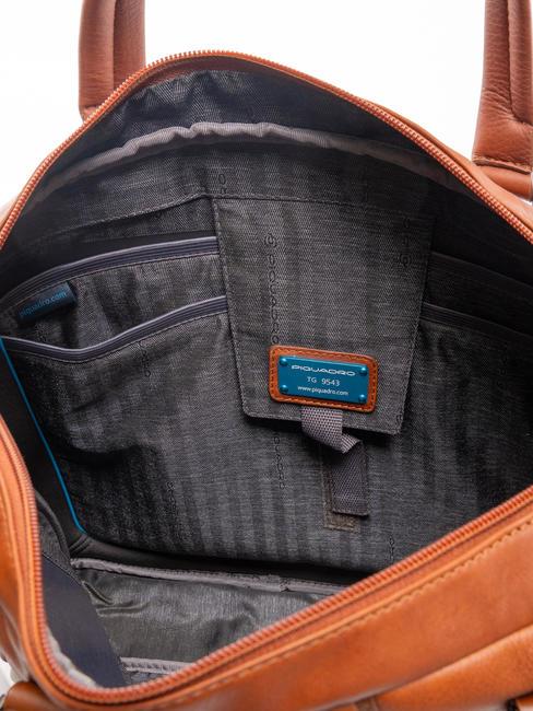 CAMPIONARIO - BAE BAE Briefcase for PC 14 " LEATHER - Work Briefcases