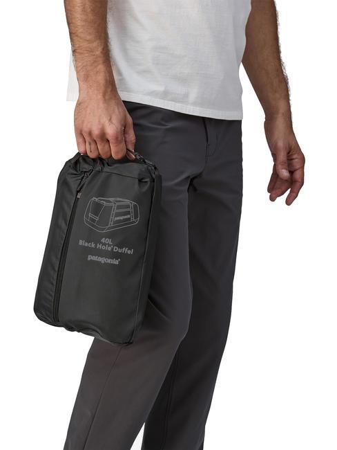 BLACK HOLE 40L travel backpack bag black - Duffle bags