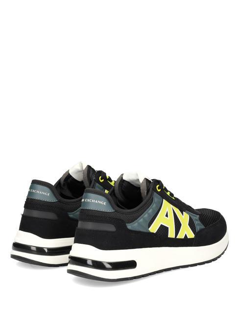 DUSSELDORF Sneakers Man black+grey+yellow - Men’s shoes