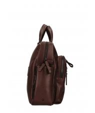 PIQUADRO CAMPIONARIO - HARPER 15.6 "laptop briefcase, in leather dark-haired - Work Briefcases - 3