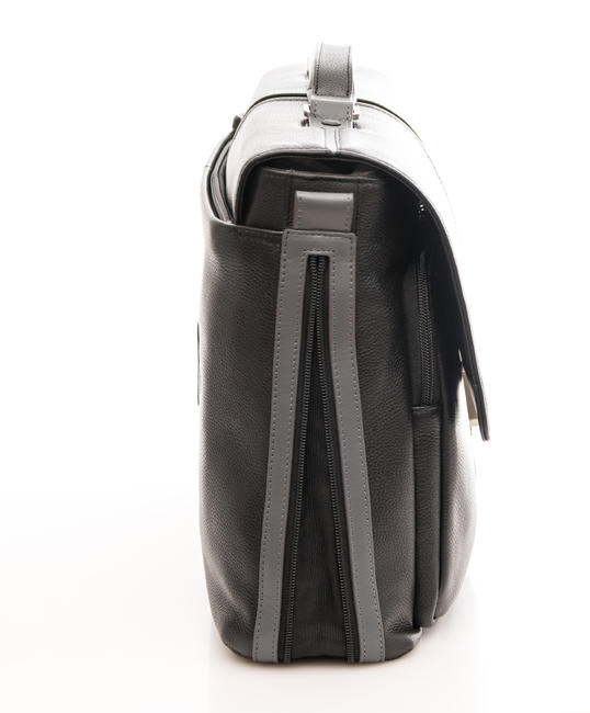 briefcase X1 line. 15.6&rdquo; laptop bag black grey - Work Briefcases