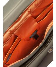 PIQUADRO briefcase LINK 2, 13&rdquo; PC case, expandable green - Work Briefcases - 5