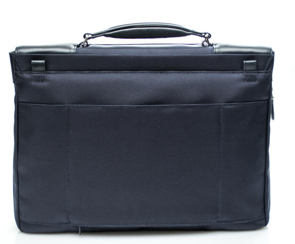 briefcase LINK 2, 13&rdquo; PC case, expandable blue - Work Briefcases