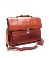 PIQUADRO briefcase LINK 2, 13&rdquo; PC case, expandable - Work Briefcases