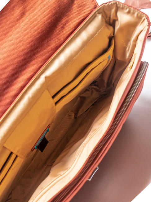 briefcase LINK 2, 13&rdquo; PC case, expandable orange - Work Briefcases