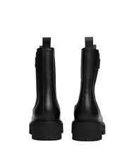 TOMMY HILFIGER TOMMY JEANS Urban Chelsea Leather ankle boots BLACK - Women&rsquo;s shoes - 3