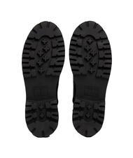 TOMMY HILFIGER TOMMY JEANS Urban Lace Up Leather ankle boots BLACK - Women&rsquo;s shoes - 5