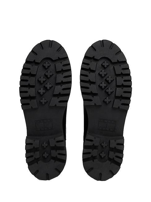 TOMMY JEANS Urban Chelsea Leather ankle boots BLACK - Women&rsquo;s shoes