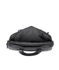 PIQUADRO CAMPIONARIO - BLACK SQUARE Leather briefcase for 15.6" laptop black - Work Briefcases - 5