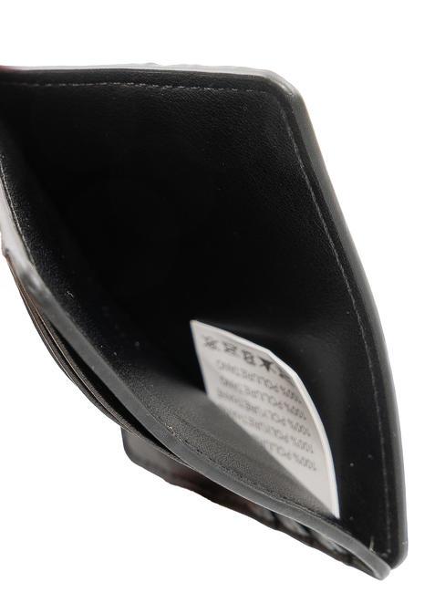 ALEXANDRA  Flat card holder Black - Women’s Wallets