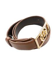 ROCCOBAROCCO RB SQUARE Leather belt nude - Belts - 3