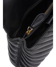 PINKO LOVE LADY PUFF Mini hand bag, with shoulder strap black-antique gold - Women&rsquo;s Bags - 5