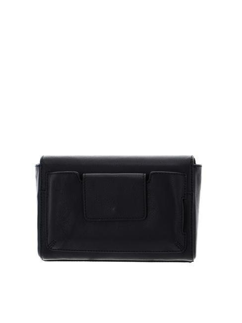 CAMPIONARIO - DAFNE Leather smartphone pouch Black - Women&rsquo;s Bags
