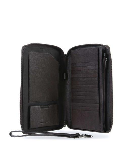 CAMPIONARIO - BLACK SQUARE Travel Document Holder MORO - Men&rsquo;s Wallets