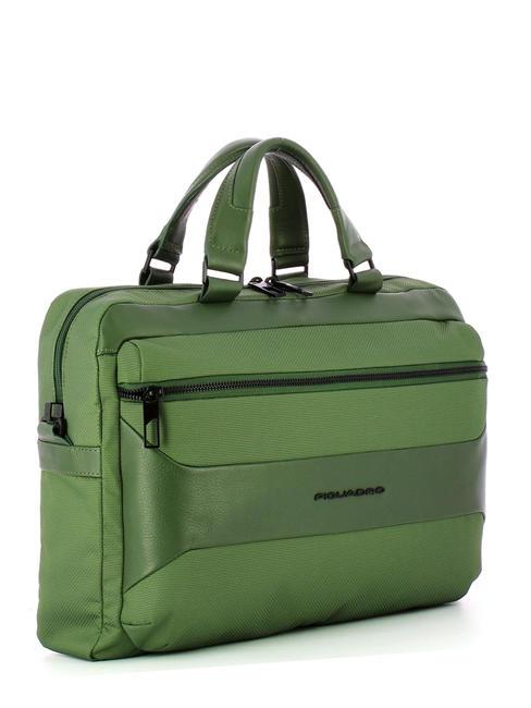 CAMPIONARIO - GIO 14" PC briefcase GREEN - Work Briefcases