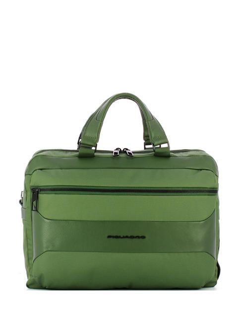 CAMPIONARIO - GIO 14" PC briefcase GREEN - Work Briefcases