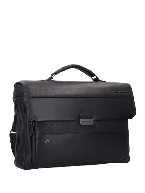 CAMPIONARIO - MARTIN  Expandable 15.6" PC briefcase Black - Work Briefcases