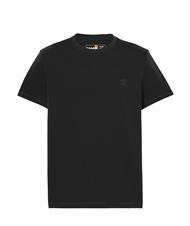 TIMBERLAND SS DUNRIVER CREW Cotton T-shirt black/pavement - T-shirt - 4