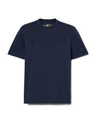 TIMBERLAND EMBROIDERY TONAL Cotton T-shirt dark sapphire - T-shirt - 4
