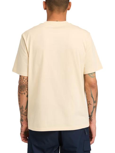 EMBROIDERY TONAL Cotton T-shirt angora - T-shirt