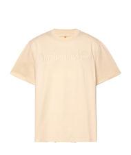TIMBERLAND EMBROIDERY TONAL Cotton T-shirt angora - T-shirt - 4