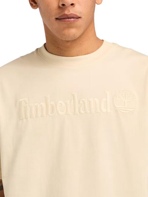 EMBROIDERY TONAL Cotton T-shirt angora - T-shirt
