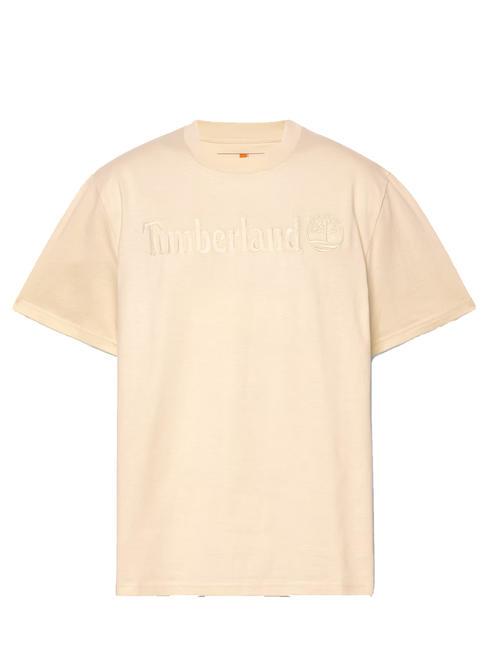 EMBROIDERY TONAL Cotton T-shirt angora - T-shirt