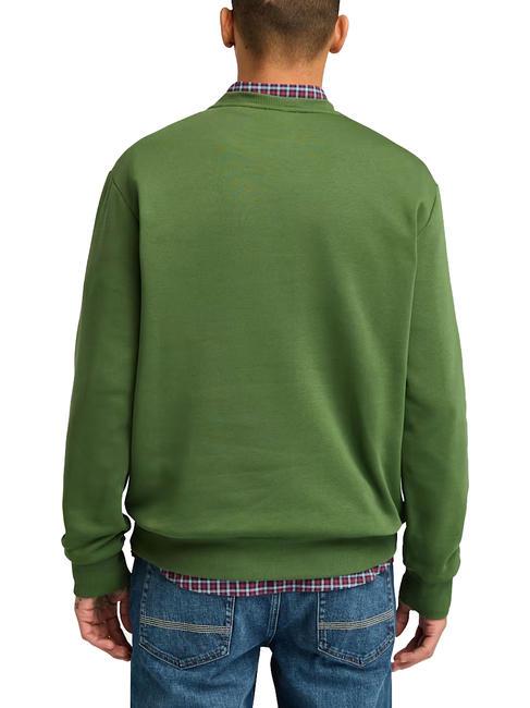 EMBROIDERY TONAL Crewneck sweatshirt black/forestgreen - Sweatshirts