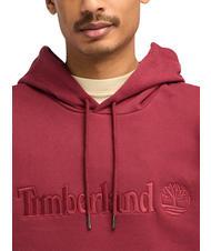 TIMBERLAND EMBROIDERY TONAL Hoodie cordovan - Sweatshirts - 3