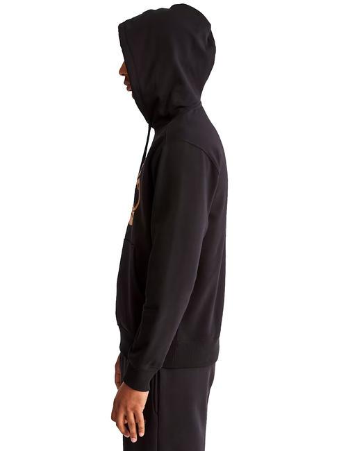 TREE LOGO Hoodie black / wheat boot - Sweatshirts