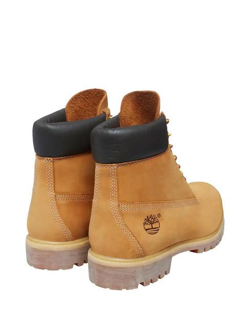 6 INCH  Leather ankle boots yellow - Unisex shoes