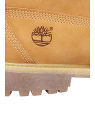 TIMBERLAND 6 INCH  Leather ankle boots yellow - Unisex shoes - 3