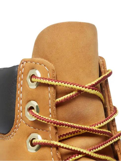 6 INCH  Leather ankle boots yellow - Unisex shoes