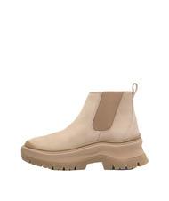 TIMBERLAND ROXIE LANE  Leather ankle boots light beige - Women’s shoes - 3