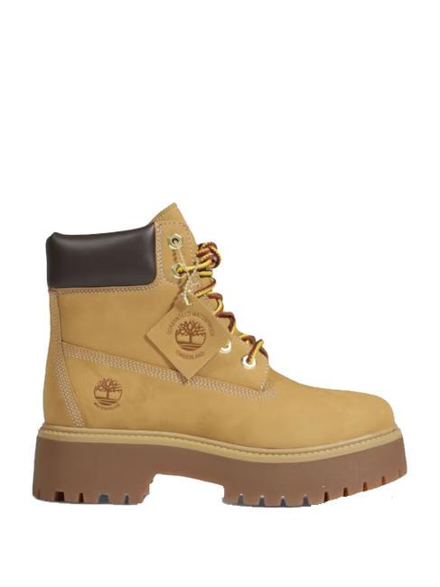 6 INCH  Leather ankle boots wheat - Women’s shoes